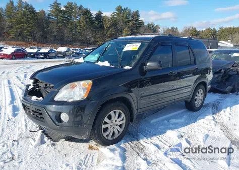 2005 Honda Cr-V Se из США, поврежденный, VIN SHSRD78905U332268